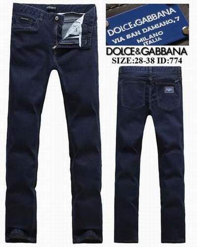 En jean dolce Patte Dolce Homme Xl D'eph Gabbana Veste Jean 2WI9EDH